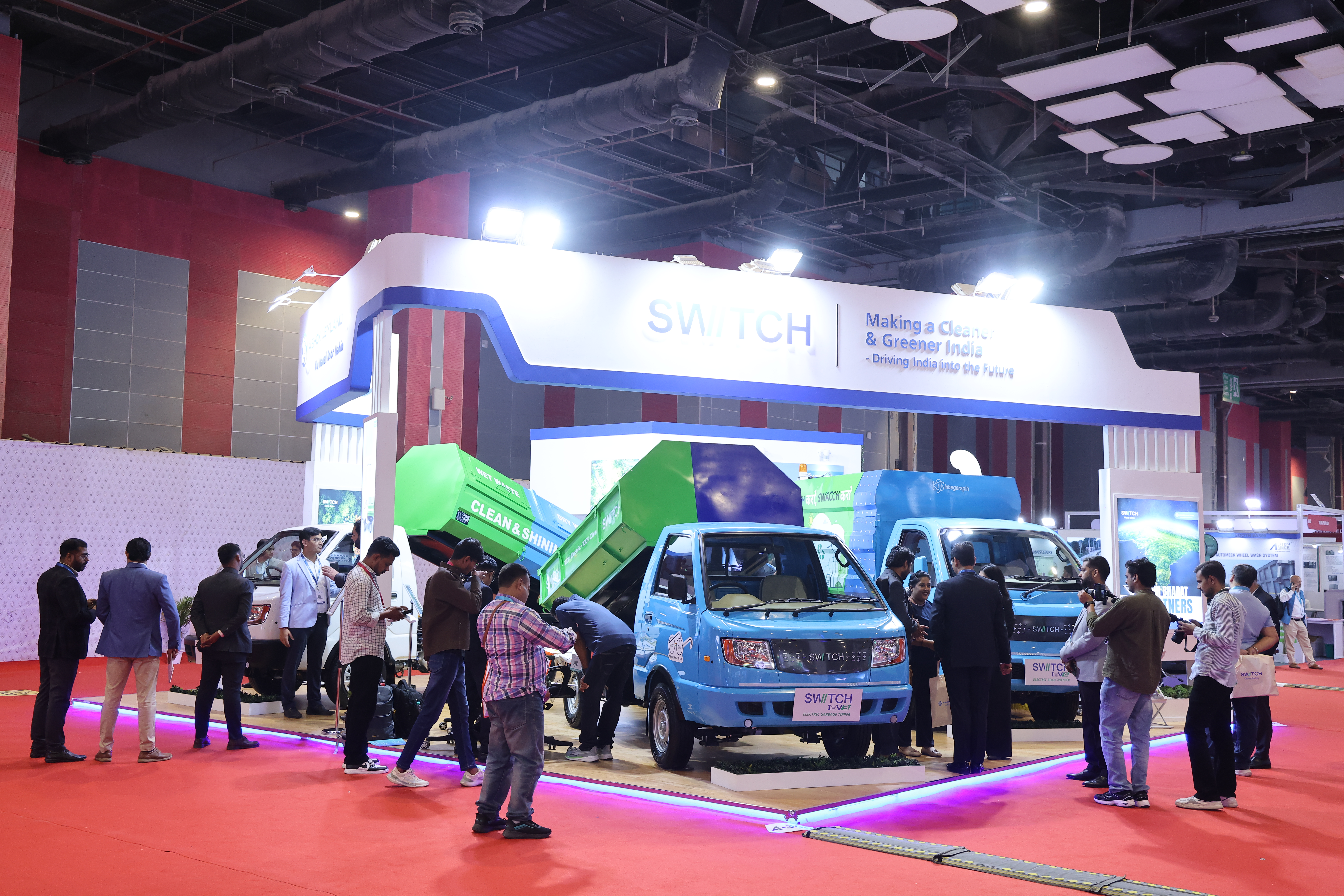 SWITCH Mobility Highlights Next-Gen Electric Municipal Vehicles at Municipalika 2026