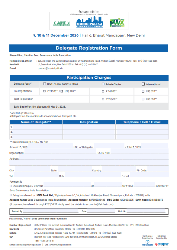 2026 Delegate Registration Form