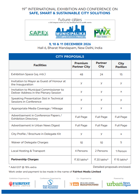 19th Municipalika City Proposals